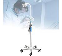 Lampe d'examen Chirurgical à LED,Lampe d'examen médical Mobile Lampe d'examen gynécologique,Rotation à 360°,Roue universelle réglable en hauteur,pour consultations externes et chirurgie