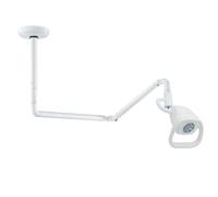 Lampe D'examen Chirurgicale 21 W Montée Au Plafond, Rotation à 360°, Lumière Froide Réglable, for Chirurgie, ORL