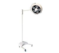 Lampe D'examen Chirurgicale Verticale à LED, Lampe Médicale Mobile Sans Ombre, Luminosité et Mise Au Point Réglables, for Hôpital