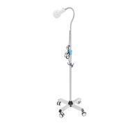 Lampe d'examen LED 30 W réglable en hauteur - Lampe d'examen médicale mobile - Lampe rotative à 360° - Pour gynécologie, ambulance, stomatologie, Hno