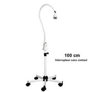Lampe d'examen LED Carla Focus LID + pied roulant - LED 100 cm + interrupteur sans contact + pied