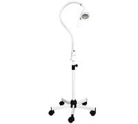 Lampe d'examen LED Hepta LID + pied roulant - Lampe LED 114 cm avec variateur + pied
