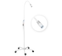 Lampe d'examen LED Luxamed avec poignée amovible - Bleu glacé