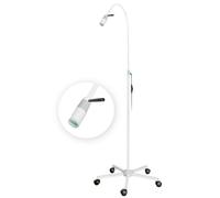 Lampe d'examen LED Luxamed avec poignée amovible - Vert jade