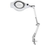 Lampe Dexamen LED sans Ombre, éclairage Dentaire Réglable avec Loupe Grossissante X3, Fixation sur Table, Idéale pour Les Examens Médicaux Et Buccaux, Angle Et Luminosité Réglables.