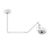 Lampe d'Examen Médical de Plafond À 24 Trous, Lampe Sans Ombre avec Réglage de Rotation À 360° pour Consultation Externe, Examen Physique et Institut de Beauté