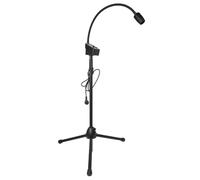 Lampe D'examen Médical LED 5 W avec Éclairage Réglable à 360°, Lampe D'examen Chirurgical Sur Pied, Froide pour Consultations Dentaires, Buccales et Gynécologiques