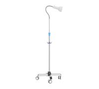 Lampe d'examen réglable en hauteur, 24000LUX/65000LUX, lampe d'examen LED, largement utilisée dans les ambulances, la gynécologie, la stomatologie (65000LUX)