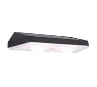 Lampe d'extérieur applique murale lampe solaire lampe de façade lampe de jardin LED noir L 14 cm