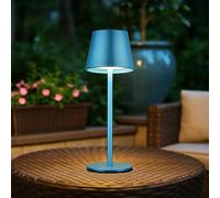 Lampe D'Extérieur de Table Couvre-Bouteille LED Batterie USB Tdc Bleu Opale