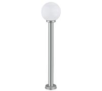 Lampe D'Extérieur En Acier Inoxydable Massif Blanc H100Cm E27