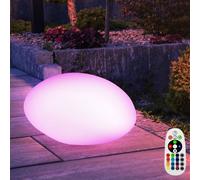 Lampe D'Extérieur Jardin Décorative Pierre Dimmable Télécommande Terrasses LED