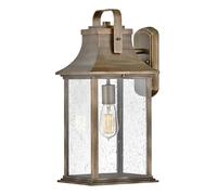 Lampe D'Extérieur Mur Rustique E27 IP44 48,3 CM Haut En Bronze Lampe Jardin Cour