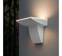 Applique, lampe d'extérieur Applique, lampe d'extérieur, mur de maison, lampe de cave, anti-éclaboussures, blanc, 2x LED 2,5W 180Lm 3000K, LxHxP 24x17,5x14cm, Eglo 93255