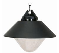 Lampe D'Extérieur Noir Ø32cm Rond IP44 Rustique E27 Kailida Suspensions