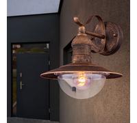 Lampe D'Extérieur Spot En Acier Inoxydable Doré Patiné Pour Jardin Et Cour