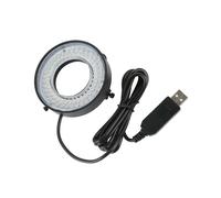 Lampe D'Illuminateur de LumièRe Annulaire LED pour Microscope, LumièRe Circulaire, CaméRa de Microscope Industriel