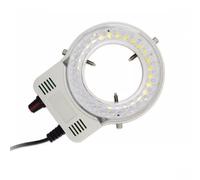 Lampe d'illuminateur de lumière annulaire réglable USB 48 LED SMD pour loupe de caméra industrielle de microscope industriel - Blanc