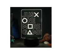 Lampe d'illusion 3D VORMOR Veilleuse LED JUSX ONE MORE GAME Tactile 7 Couleurs