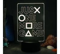 Lampe d'illusion 3D VORMOR Veilleuse LED JUSX ONE MORE GAME Tactile 7 Couleurs
