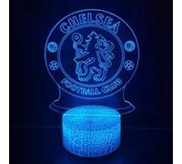 Lampe d'illusion 3D VORMOR Veilleuse Tactile 7 Couleurs avec Télécommande - Chelsea FC Multicolore
