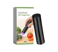 Lampe d'inspection UV pour fruits - Équipement de sécurité alimentaire - Lampe de test UV | pour cuisiniers à domicile, voyageurs, restaurant, hôtel, cuisine, pique-nique, camping, voyage, viande