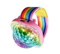Lampe disco - Boule disco activée par le son | Montre LED rechargeable USB avec bracelet LED avec activation sonore pour décorations d'Halloween et de mariage