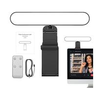 Lampe d'ordinateur pour vidéoconférence, lumières portables à clipser pour ordinateur | Rotation à 360 °, éclairage d'appel vidéo, lumière de diffusion en direct, lumière de moniteur d'ordinateur pour