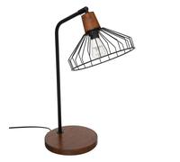 Lampe droite café caramel h47