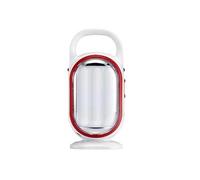 Lampe d'Urgence LED Rechargeable avec Poignée de Transport Blanc