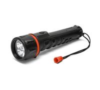 Lampe Electrique - Lampe De Poche - Lampe torche caoutchouc incassable 3 LED (3D non fournies)