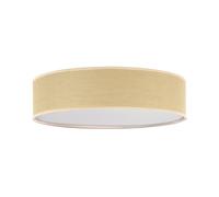 Lampe Elégante Plafonnier Rond en Papier Naturel Magno