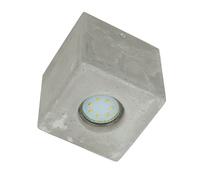 Lampe En Béton Carrée T:10cm Petits GU10 Plafonnier Hall Salon
