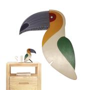 Lampe en bois en forme d'animal - Charmante lampe toucans en bois, jolie décoration de chambre d'enfant à DEL sculptée avec fonction de lueur douce, pièce de décoration pour chambre d'enfant | Chambre