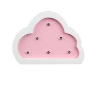Lampe en bois enfant nuage - h. 9 cm -