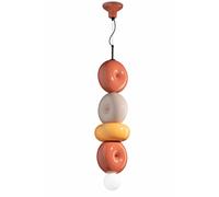 Lampe en Céramique Suspensions Rétro Multicolore pour E27 Main à Manger Cuisine
