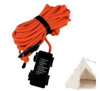 Lampe en corde de randonnée - Nylon durable, léger, portable, lumière d'avertissement de sécurité, éclairage facile, camping, sentiers, excursions de pêche, randonnée, trekking de nuit | Pour