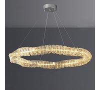 Lampe en Cristal de Luxe, Lustre Rond de Haute qualité, Lustre en Cristal d'art Minimaliste Moderne, pour Lampes et lanternes d'étude de Chambre à Coucher de Salle à Manger de