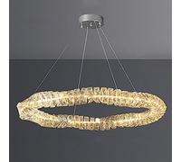 Lampe en Cristal de Luxe, Lustre Rond de Haute qualité, Lustre en Cristal d'art Minimaliste Moderne, pour Lampes et lanternes d'étude de Chambre à Coucher de Salle à Manger de