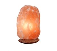 Lampe en cristaux de sel bruts