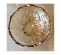 Lampe en cristal, fleur d'ambre, accessoires en verre, 120x40mm, 2 pièces/lot(Amber,30mm)