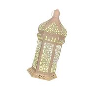 Lampe en fer pour l'Aïd Décoration de la Maison Bougeoir sur Pied pour Bureau Intérieur Bibliothèques Chambre Décoration Artisanat en Fer Ornement
