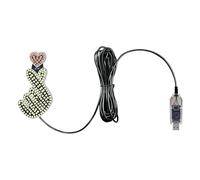 Lampe En Forme De Coeur Pour Voiture | Éclairage Environnement Dynamique Plug-in - Lampe LED en Forme de Coeur | pour Camion Pare-Brise Fenêtre Portière Nuit San Femmes Hommes Conduite De Nuit