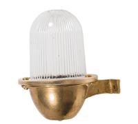 Lampe en Laiton Verre Parasol Rainuré Thisseas Cour Lampe Balcon Maison