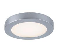 Lampe en saillie Rabalux, 3W LED, IP44, argent, Coco Argent G
