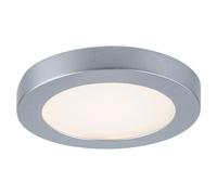 Lampe en saillie Rabalux, 3W LED, IP44, argent, Coco Argent G