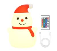 Lampe En Silicone - Lanterne LED de Table - Mignon Doux Silicone Lampe Tactile - Pour Adultes Et Crèche Maternelle Maison Salon Appartement