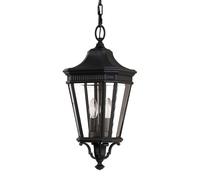 Suspendue Noir Résistant aux Intempéries Réglable Rustique Lampe Terrasse Jardin