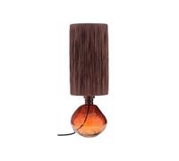 Lampe en verre rouge 45 cm - - Rouge - Verre
