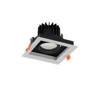 Lampe encastrable LED IA 18W, 3000K blanc/noir 8722
